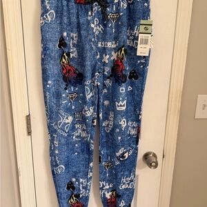 Fresh Prints of Bel Air Graphic Jogger Pants size Large New with Tags Unisex